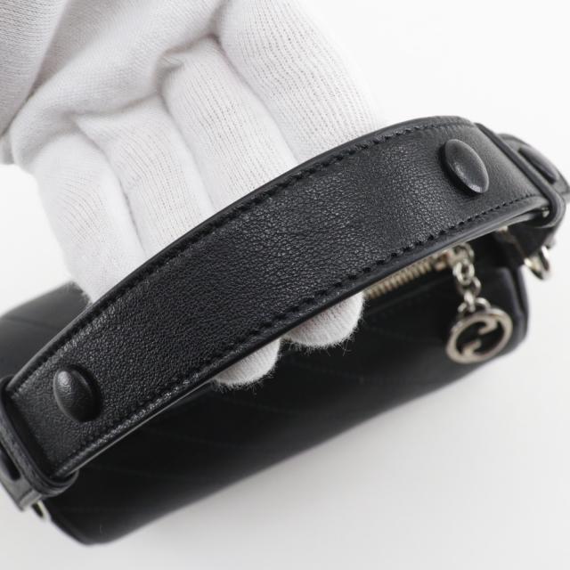 GUCCI グッチ ブロンディ ミニショルダー 760170 レザー 黒 ショルダーバッグ レディース_4