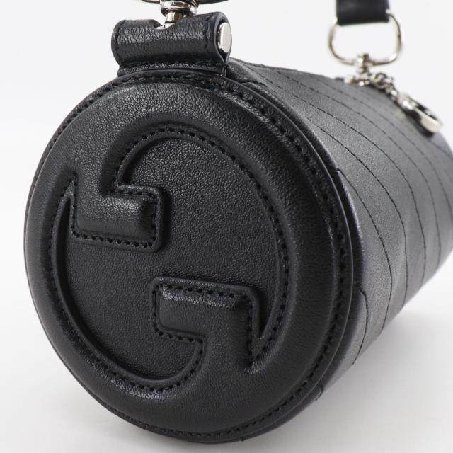 GUCCI グッチ ブロンディ ミニショルダー 760170 レザー 黒 ショルダーバッグ レディース_6