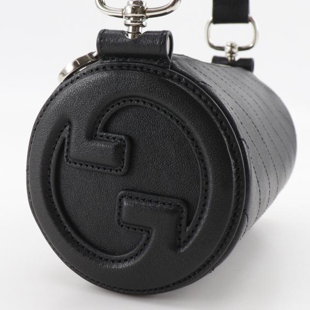 GUCCI グッチ ブロンディ ミニショルダー 760170 レザー 黒 ショルダーバッグ レディース_7