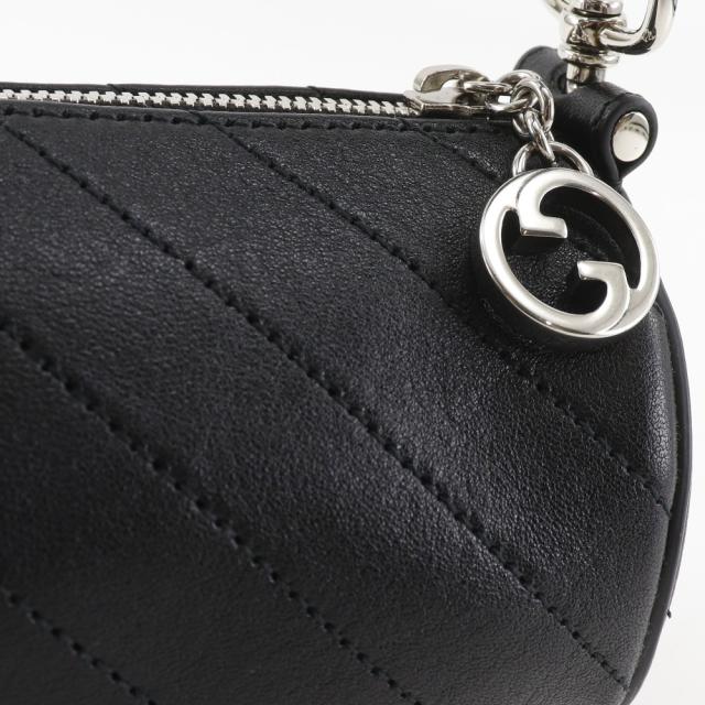 GUCCI グッチ ブロンディ ミニショルダー 760170 レザー 黒 ショルダーバッグ レディース_8