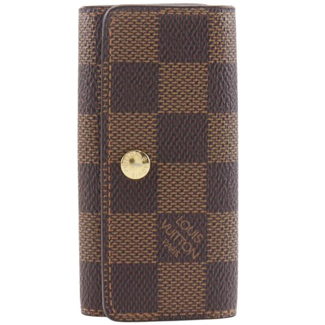 LOUIS VUITTON ルイ・ヴィトン ミュルティクレ4 4連 N62631 ダミエキャンバス 茶 キーケース 17,856円
