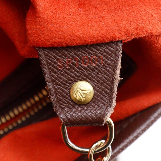 LOUIS VUITTON ルイ・ヴィトン マレ N42240 ダミエキャンバス 茶 トートバッグ レディース_15
