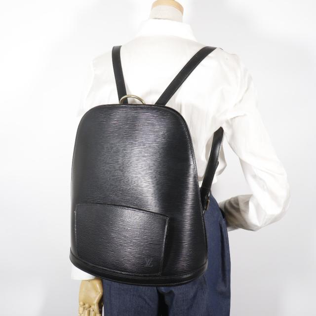 LOUIS VUITTON ルイ・ヴィトン ゴブラン M52292 エピレザー ノワール 黒 リュック・デイパック_16