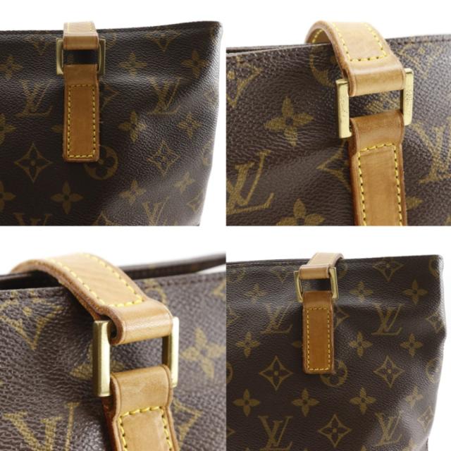 LOUIS VUITTON ルイ・ヴィトン カバ・ピアノ M51148 モノグラムキャンバス 茶 トートバッグ_13