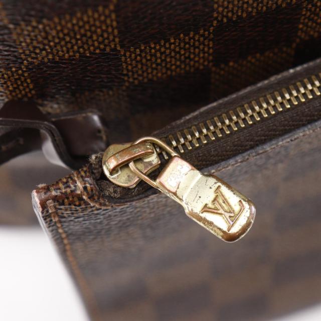 LOUIS VUITTON ルイ・ヴィトン ネバーフルMM N41358 ダミエキャンバス 茶 トートバッグ_13