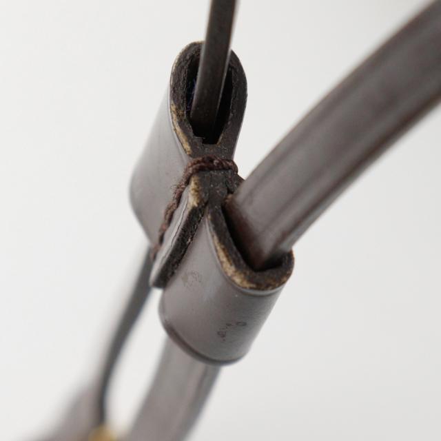 LOUIS VUITTON ルイ・ヴィトン ネバーフルMM N41358 ダミエキャンバス 茶 トートバッグ_12