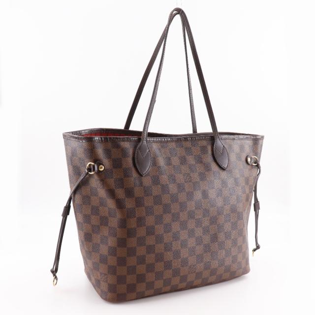 LOUIS VUITTON ルイ・ヴィトン ネバーフルMM N41358 ダミエキャンバス 茶 トートバッグ_2