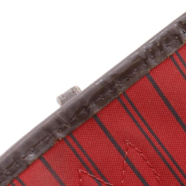 LOUIS VUITTON ルイ・ヴィトン ネバーフルMM N41358 ダミエキャンバス 茶 トートバッグ_7