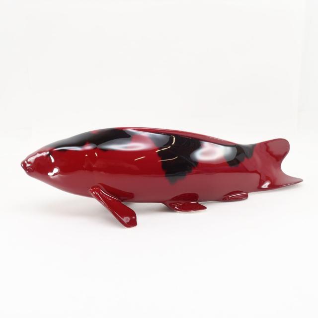NORITAKE ノリタケ オールドノリタケ 錦鯉 置物 一対 置物 オブジェ _ 【中古】_6