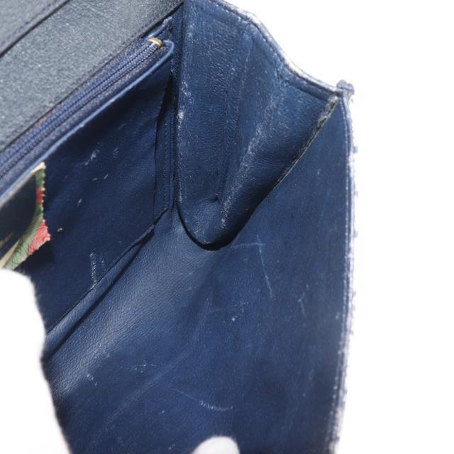 GUCCI グッチ オールドグッチ 2WAYクラッチ 904.02.050 GGプラス グレー/紺 ショルダーバッグ_11