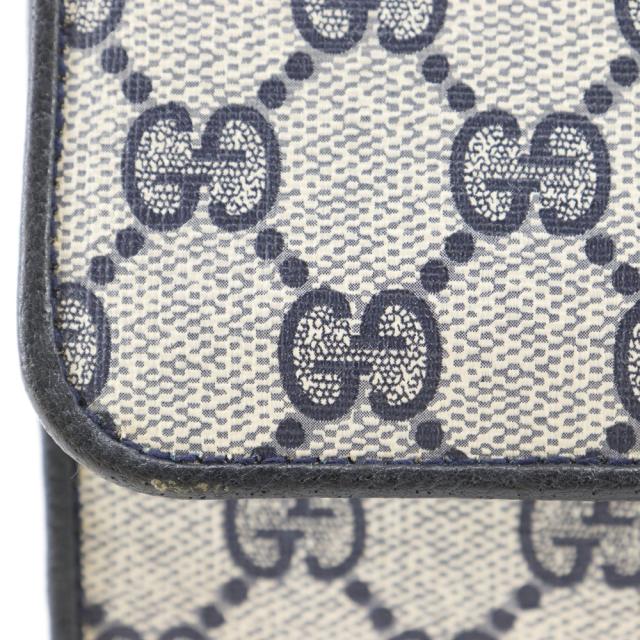 GUCCI グッチ オールドグッチ 2WAYクラッチ 904.02.050 GGプラス グレー/紺 ショルダーバッグ_13