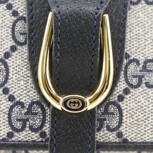 GUCCI グッチ オールドグッチ 2WAYクラッチ 904.02.050 GGプラス グレー/紺 ショルダーバッグ_14