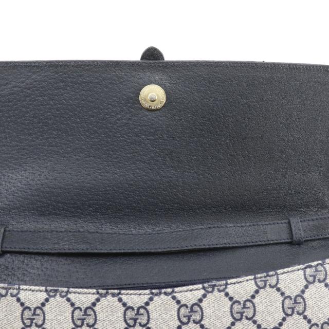 GUCCI グッチ オールドグッチ 2WAYクラッチ 904.02.050 GGプラス グレー/紺 ショルダーバッグ_16