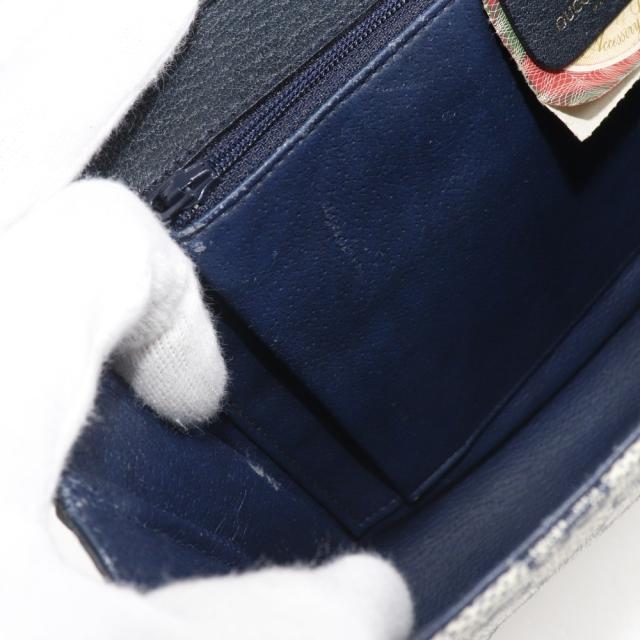 GUCCI グッチ オールドグッチ 2WAYクラッチ 904.02.050 GGプラス グレー/紺 ショルダーバッグ_8
