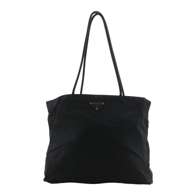 PRADA プラダ ナイロン 黒 トートバッグ レディース 【中古】