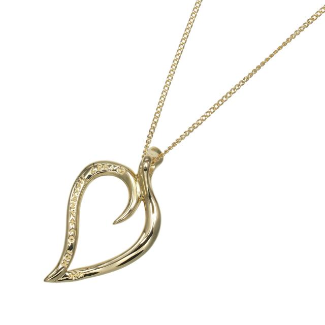 TIFFANY&Co. ティファニー リーフ K18イエローゴールド ネックレス 4.52g レディース_2