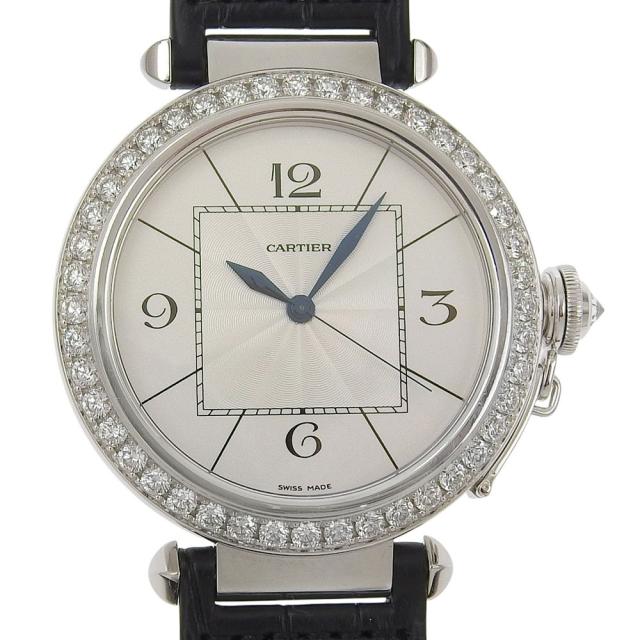 CARTIER カルティエ パシャドゥカルティエ 42mm ダイヤベゼル 42mm ダイヤベゼル WJ118751