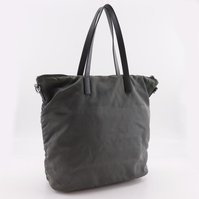 PRADA プラダ ナイロン カーキ トートバッグ ユニセックス 【中古】_2