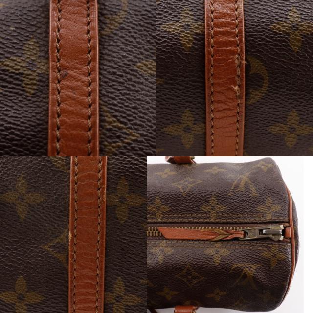 LOUIS VUITTON ルイ・ヴィトン パピヨン30 M51365 モノグラムキャンバス 茶 ハンドバッグ_11