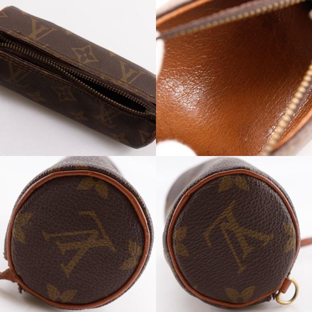 LOUIS VUITTON ルイ・ヴィトン パピヨン30 M51365 モノグラムキャンバス 茶 ハンドバッグ_17