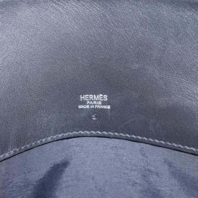HERMES エルメス イーブーポーチ キャンバス 黒 ポーチ ユニセックス 【中古】_12