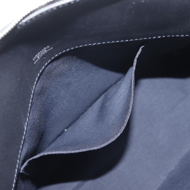 HERMES エルメス イーブーポーチ キャンバス 黒 ポーチ ユニセックス 【中古】_8