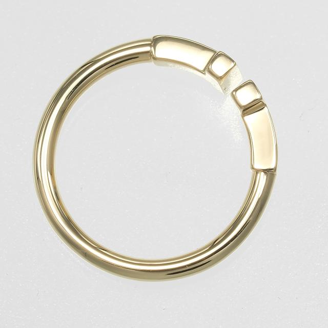 TIFFANY&Co. ティファニー Tワイヤー K18イエローゴールド 8号 リング 