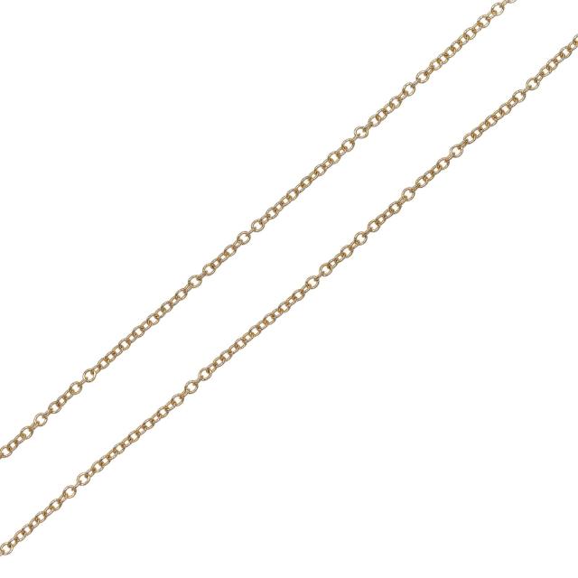 TIFFANY&Co. ティファニー メトロクロス ミニ K18ピンクゴールド ネックレス 1.75g_6