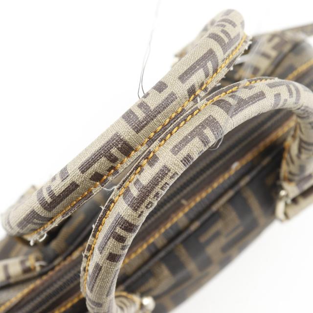 FENDI フェンディ ミニボストン 2WAYショルダー ズッカ ナイロン