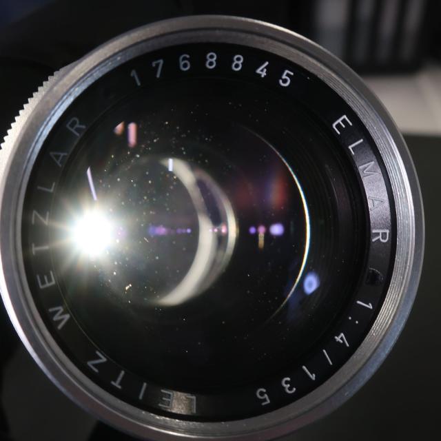 Leica ライカ Leitz Wetzlar Elmar 135mm F4 交換レンズ _ 【中古