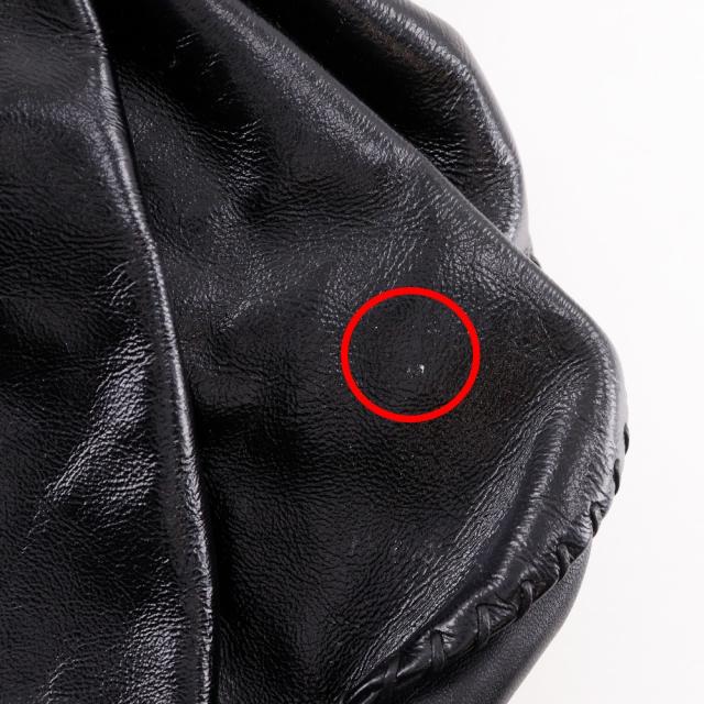 BOTTEGAVENETA ボッテガヴェネタ イントレチャート レザー 黒 トートバッグ レディース_11