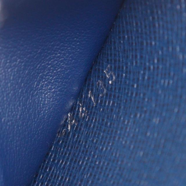 LOUIS VUITTON ルイ・ヴィトン ジッピーウォレット･ヴェルティカル M32837 タイガ オセアン 紺_14