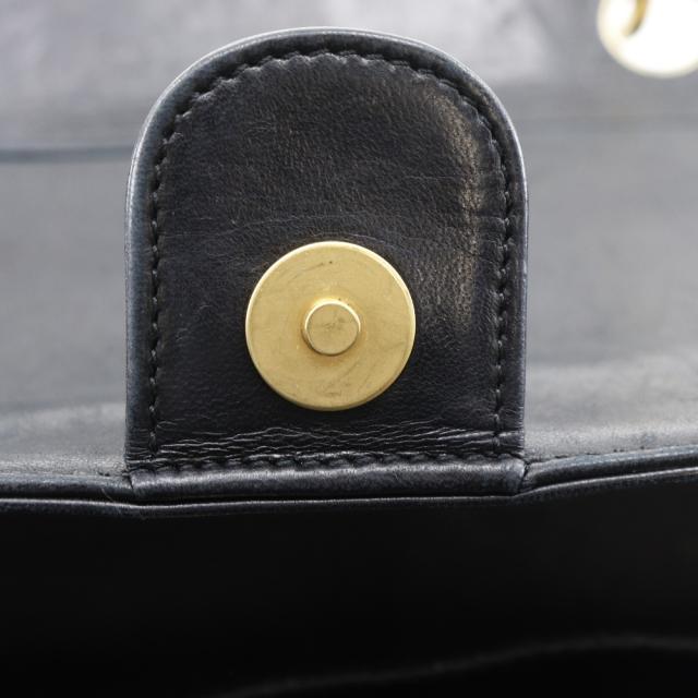 CHANEL シャネル チェーントート チョコバー チョコバー ジャージ 黒 トートバッグ_10