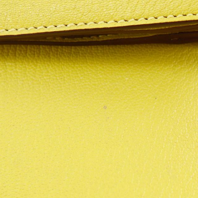 HERMES エルメス オプリ 071966CK シェーブル ライム 黄緑 クラッチバッグ レディース_13