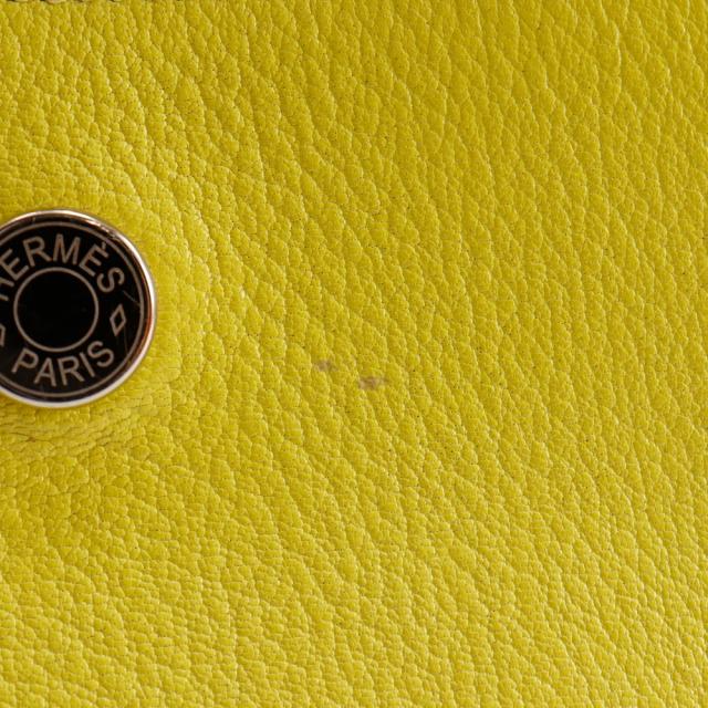 HERMES エルメス オプリ 071966CK シェーブル ライム 黄緑 クラッチバッグ レディース_14