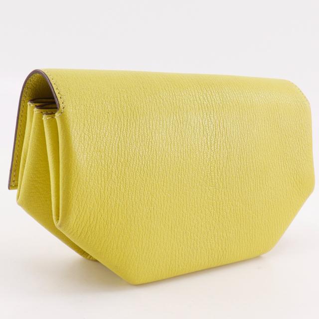 HERMES エルメス オプリ 071966CK シェーブル ライム 黄緑 クラッチバッグ レディース_2