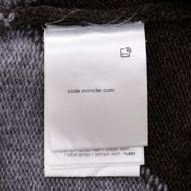 MONCLER モンクレール AGLIONE TRICOT GIROCOLLO B20912009400 ウール グレー セーター メンズ_6