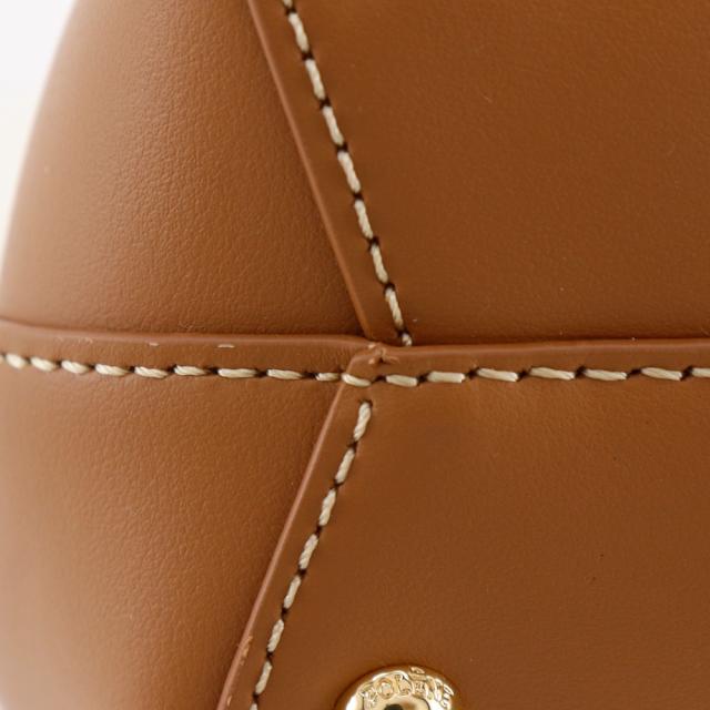 POLENE ポレーヌ Numero Un Nano 2WAYショルダー カーフ 茶 ハンドバッグ レディース 【中古】_9