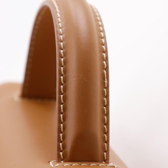 POLENE ポレーヌ Numero Un Nano 2WAYショルダー カーフ 茶 ハンドバッグ レディース 【中古】_14