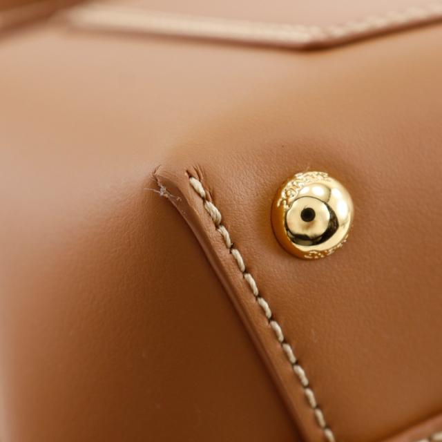 POLENE ポレーヌ Numero Un Nano 2WAYショルダー カーフ 茶 ハンドバッグ レディース 【中古】_5