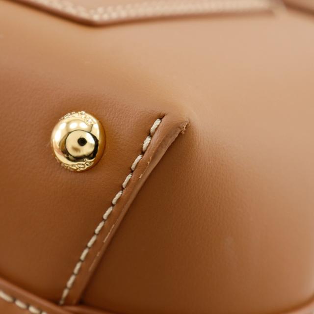 POLENE ポレーヌ Numero Un Nano 2WAYショルダー カーフ 茶 ハンドバッグ レディース 【中古】_6