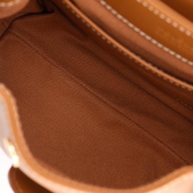 POLENE ポレーヌ Numero Un Nano 2WAYショルダー カーフ 茶 ハンドバッグ レディース 【中古】_8