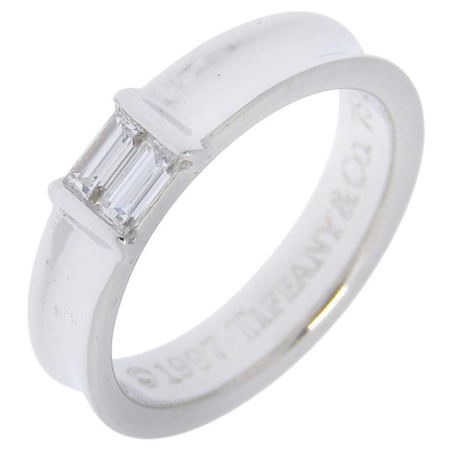 TIFFANY&amp;Co. ティファニー スタッキング 1997 K18ホワイトゴールド 10号 リング・指輪 5.0g