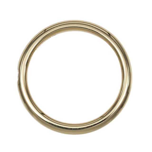 TIFFANY&Co. ティファニー スタッキングバンド K18イエローゴールド 11号 リング・指輪 3.86g_9