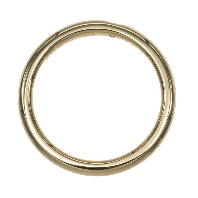 TIFFANY&Co. ティファニー スタッキングバンド K18イエローゴールド 11号 リング・指輪 3.86g_8