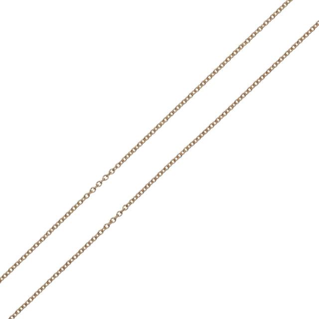 TIFFANY&Co. ティファニー オープンハート K18ピンクゴールド ネックレス 1.6g レディース_3