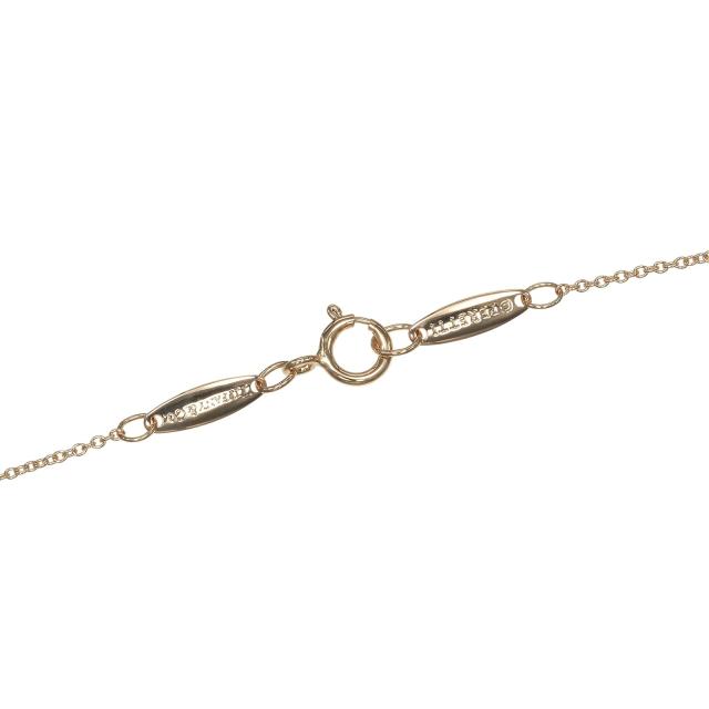 TIFFANY&Co. ティファニー オープンハート K18ピンクゴールド ネックレス 1.6g レディース_5