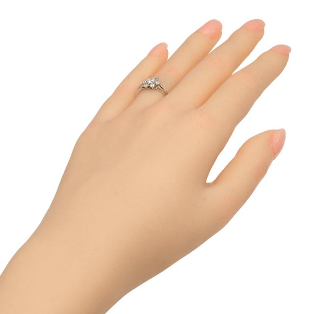 TIFFANY&amp;Co. ティファニー バターカップ Pt950プラチナ 7.5号 リング・指輪 3.8g レディース_1