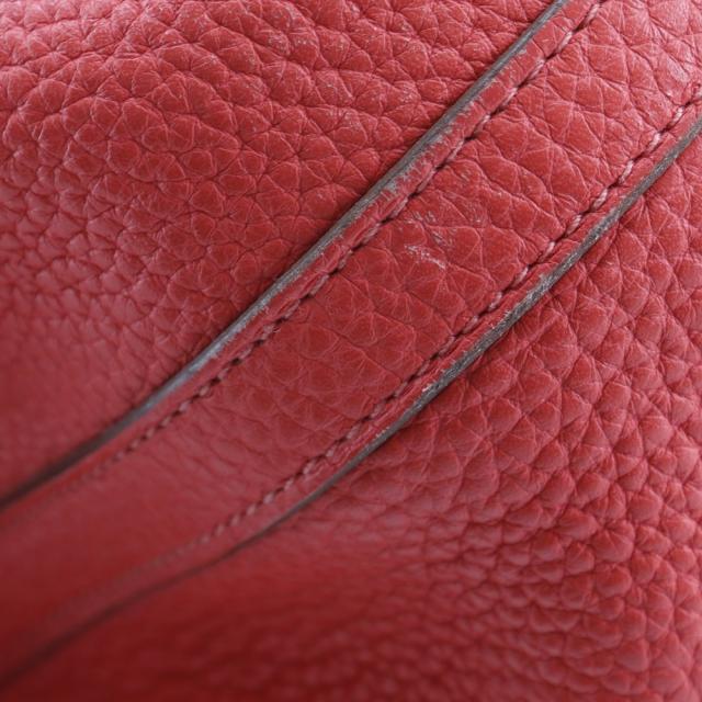 HERMES エルメス ピコタンロック22 MM トリヨンクレマンス 赤 ハンドバッグ レディース_9