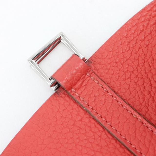 HERMES エルメス ピコタンロック22 MM トリヨンクレマンス 赤 ハンドバッグ レディース_11